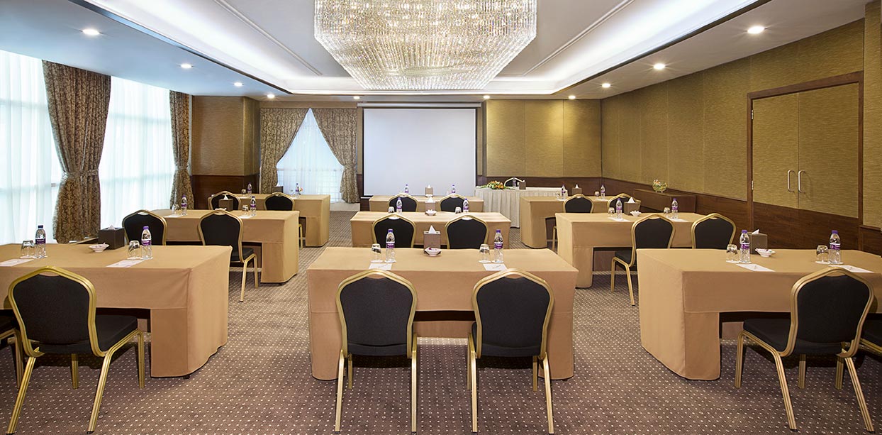 event space in Dubai - Sydney classroom layout