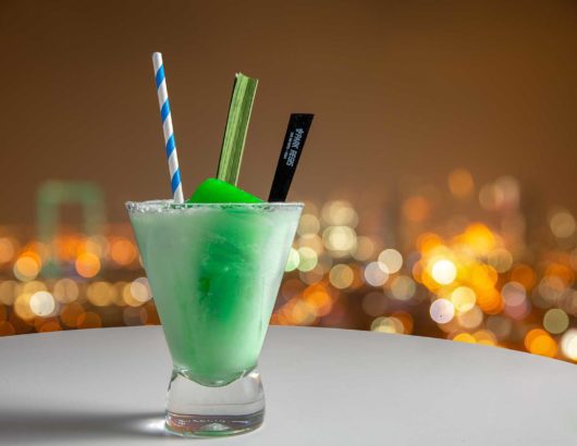 K2-Zero pandan cocktail