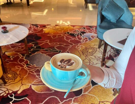 Marhaba Lounge coffee